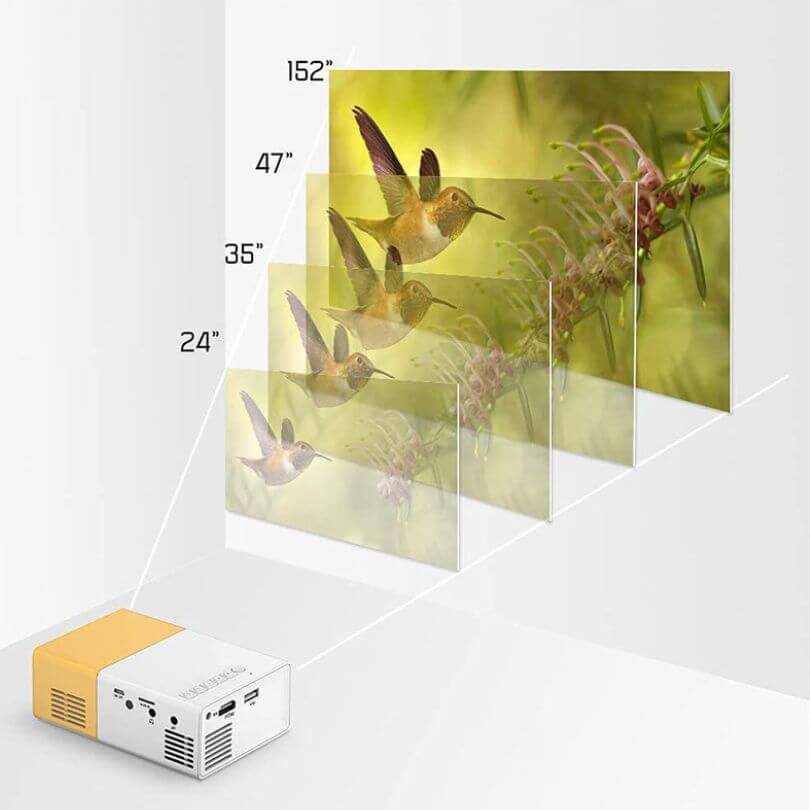 MiniBeam Pro - Mini projector, niet alleen voor in huis