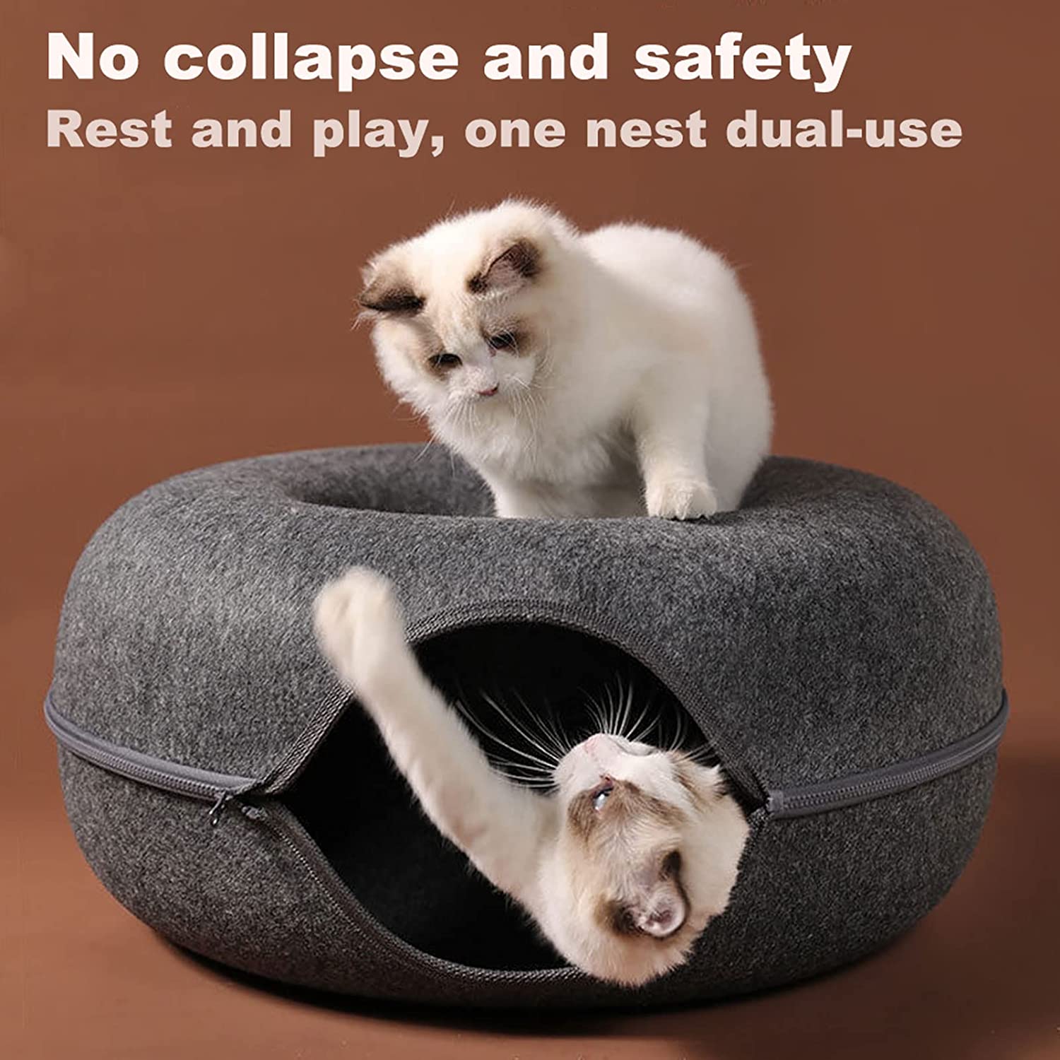 Purrfect Den - Kattentunnel bed