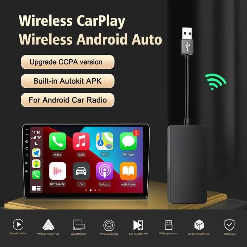 Randex - USB/Draadloze CarPlay Dongle