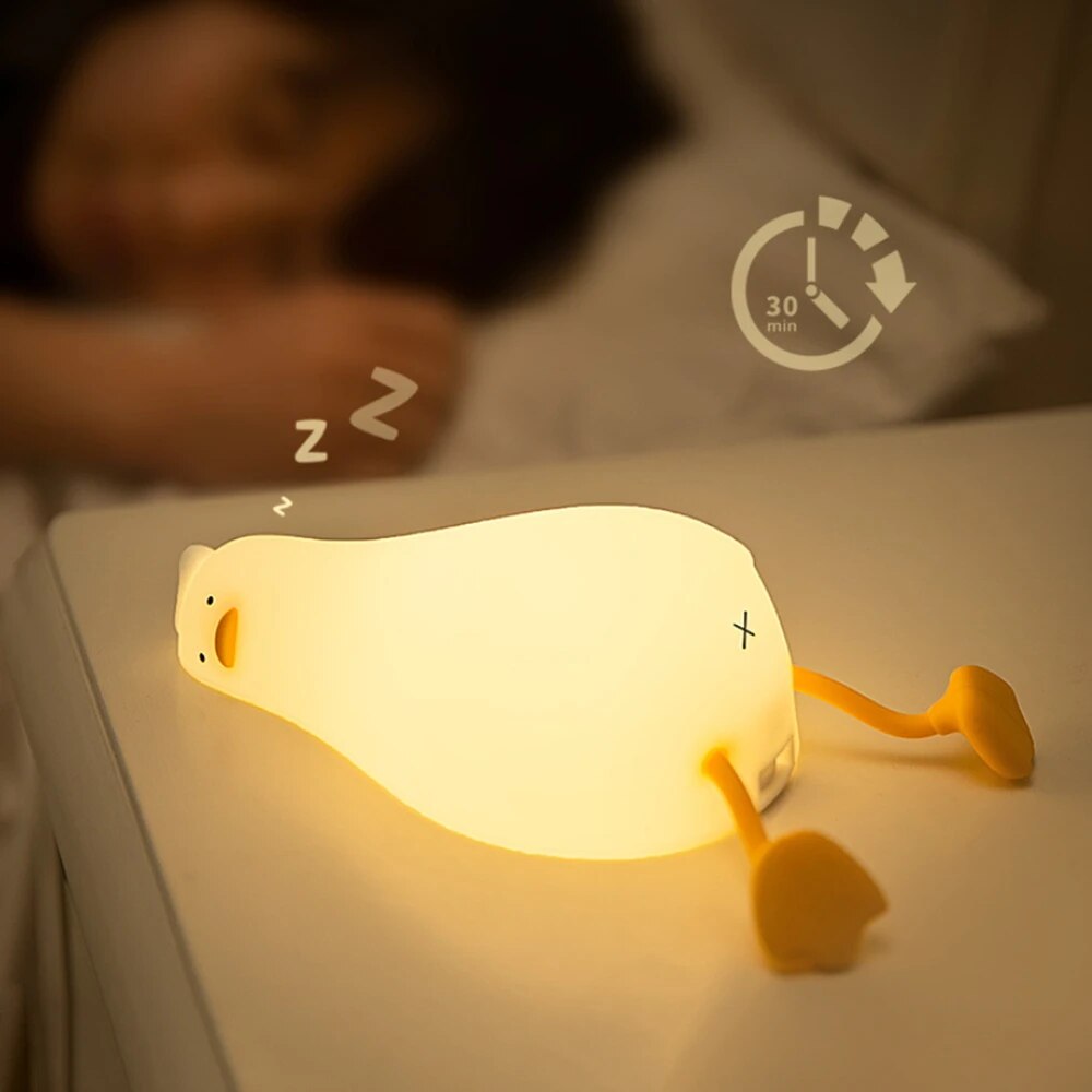 Glowing Quack - LED Squishy Eend Lamp