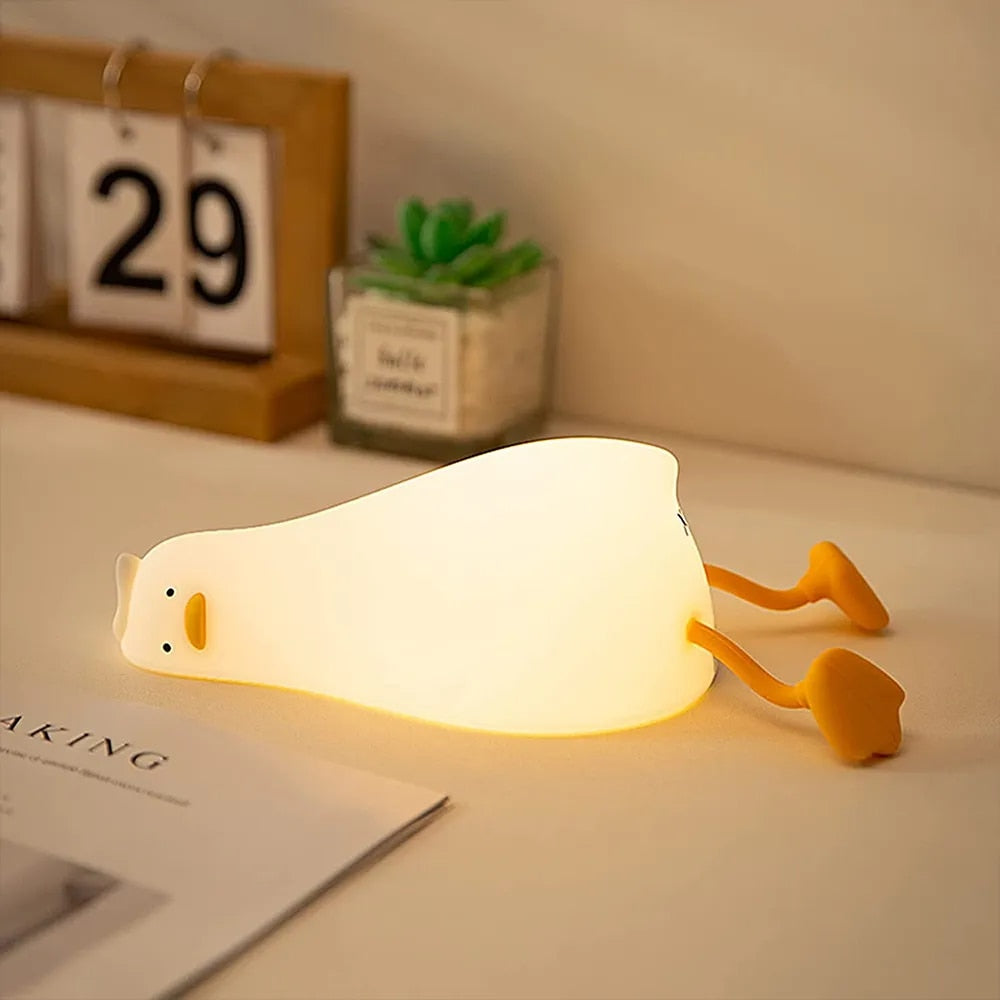 Glowing Quack - LED Squishy Eend Lamp