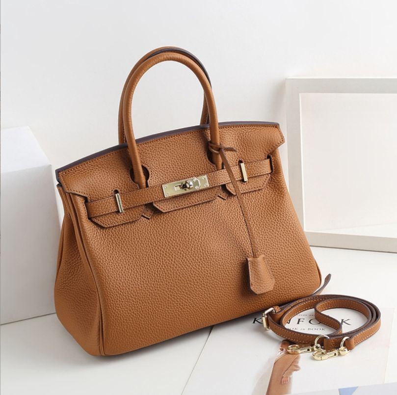 EleganceCo - Elegante Leren Handtas