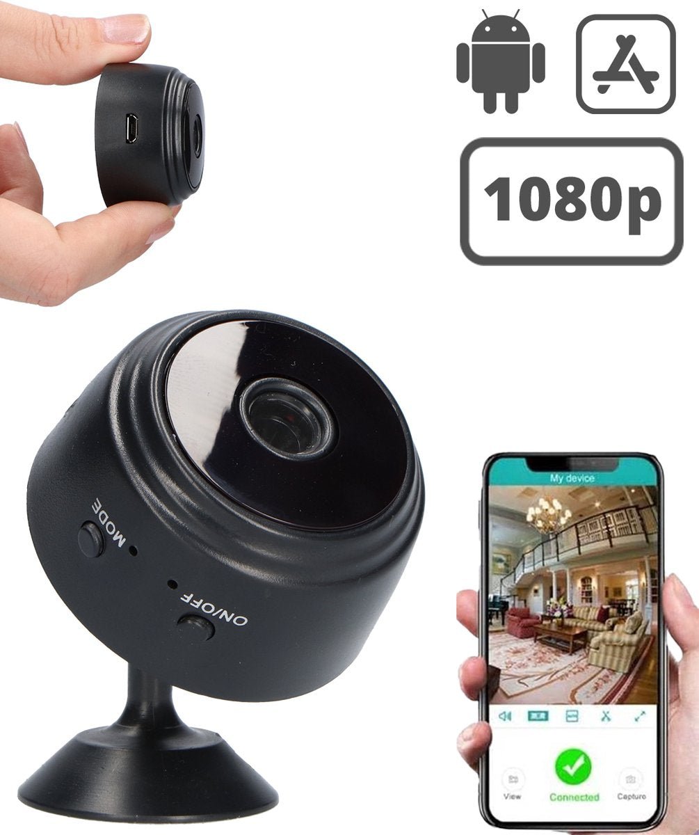 Magnetische Mini Camera - Nooit meer onveilig!