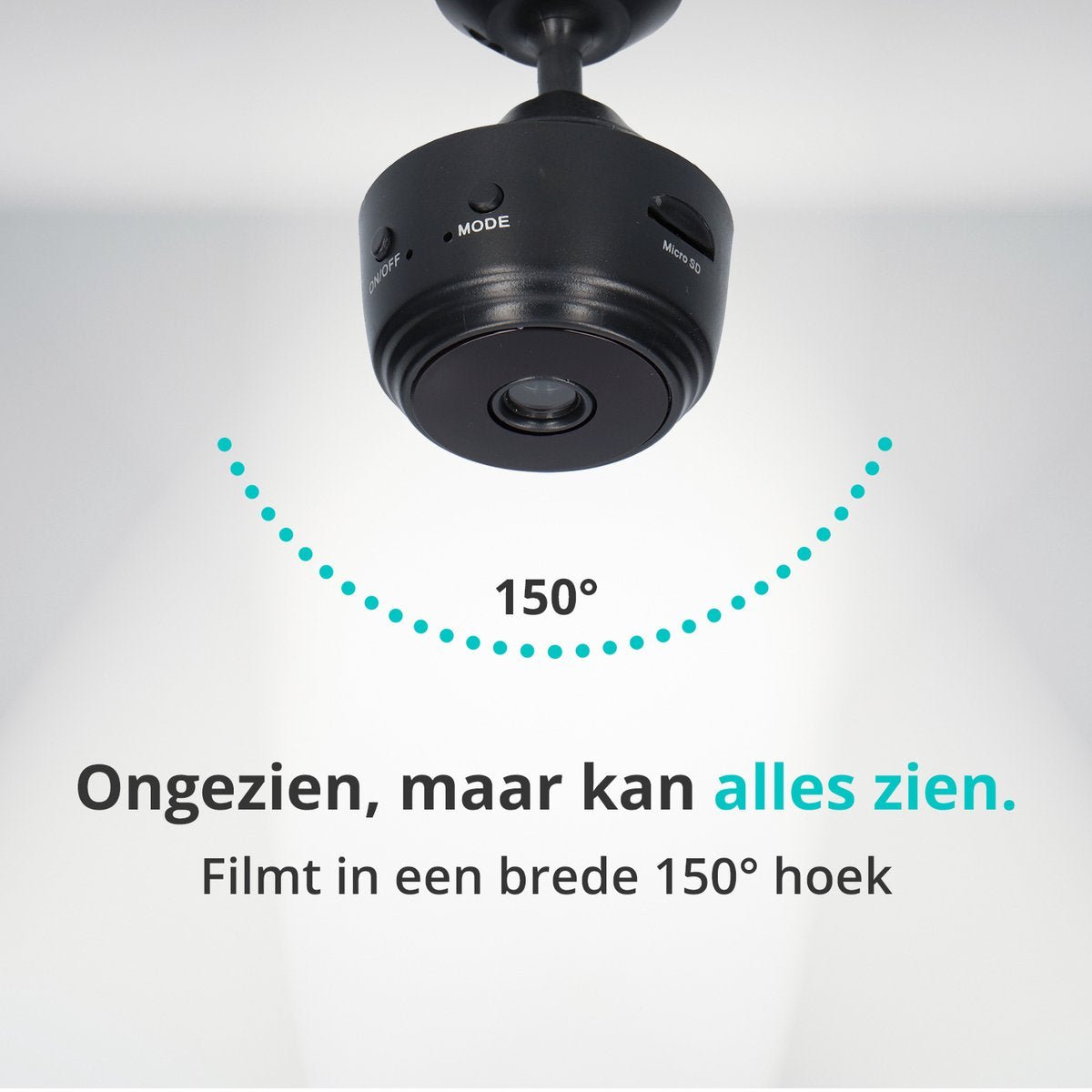 Magnetische Mini Camera - Nooit meer onveilig!